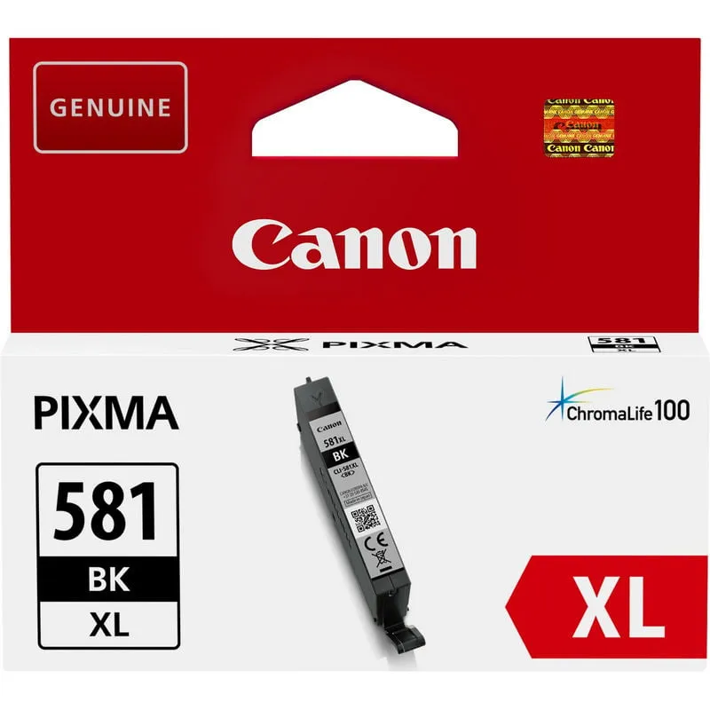 Cartuccia d'inchiostro nero Canon CLI-581BK XL - immagine 1