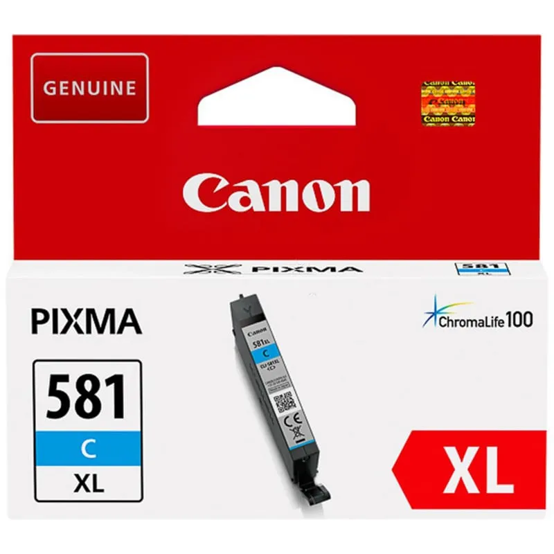 Cartuccia d'inchiostro ciano Canon CLI-581C XL - immagine 1