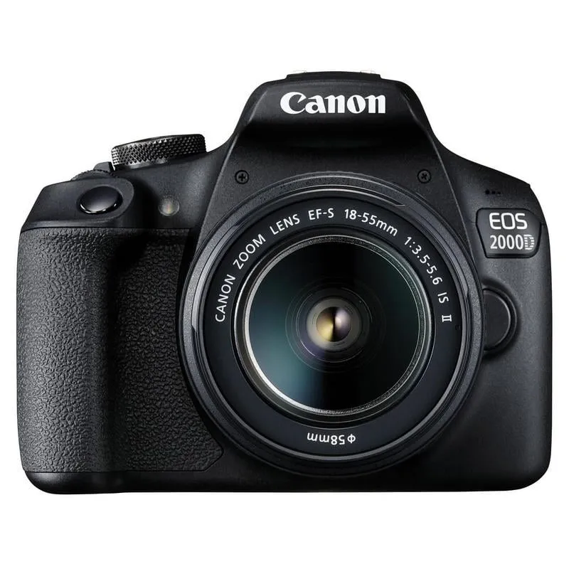 Canon EOS 2000D 24,1 MP Wi-Fi + EF-S 18-55 mm F3,5-5,6 IS II - immagine 1