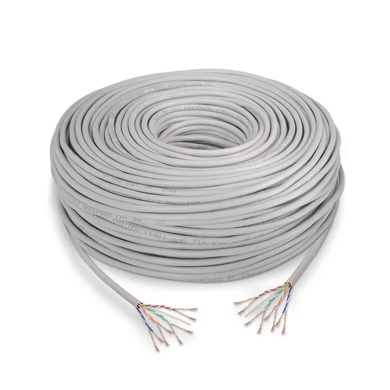 Cavo di rete flessibile UTP Nanocable Cat5e 305 m grigio - immagine 1