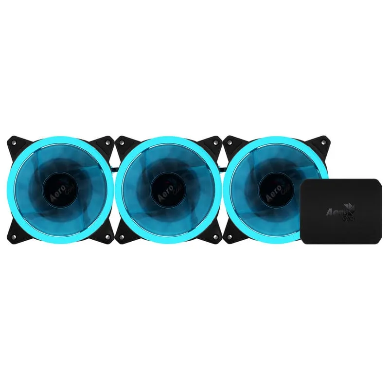 Ventola Aerocool REV RGB PRO + controller 120 mm - immagine 1