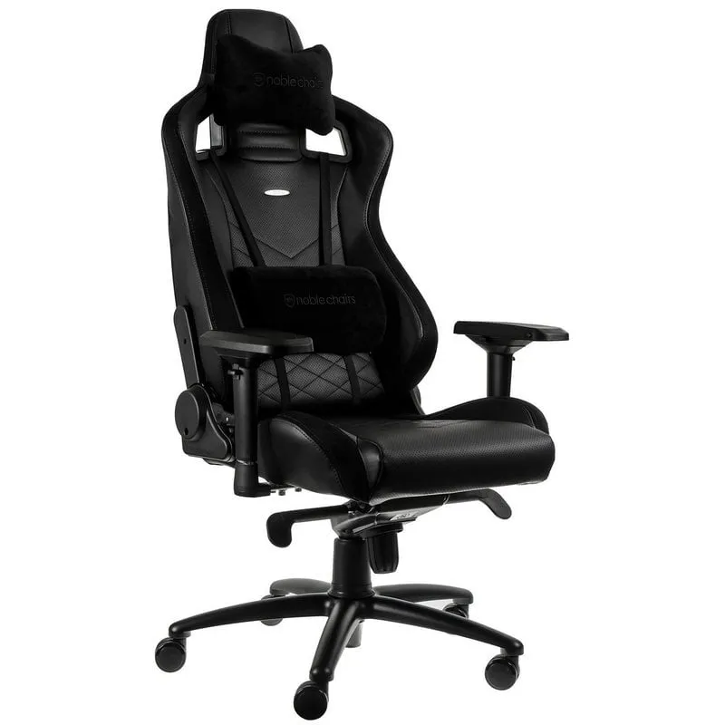 Noblechairs Epic sedia da gioco imbottita nera - immagine 1