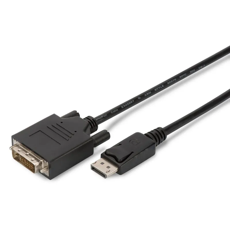 Digitus Cavo adattatore DisplayPort a DVI (24+1) maschio/maschio da 2m - immagine 1