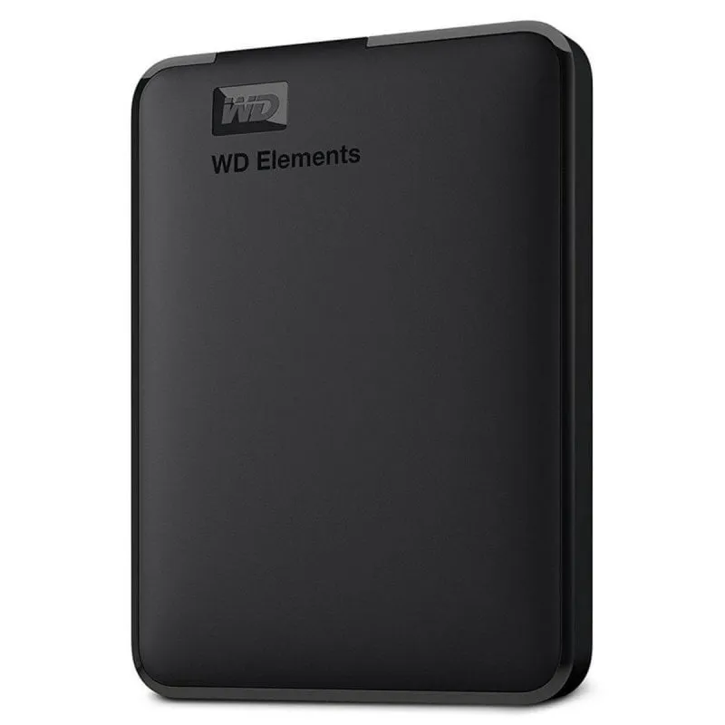 Disco Duro WD 4TB HDD USB 3.0 5000 Mbit/s Elements Portatile Nero Plug and Play - immagine 1