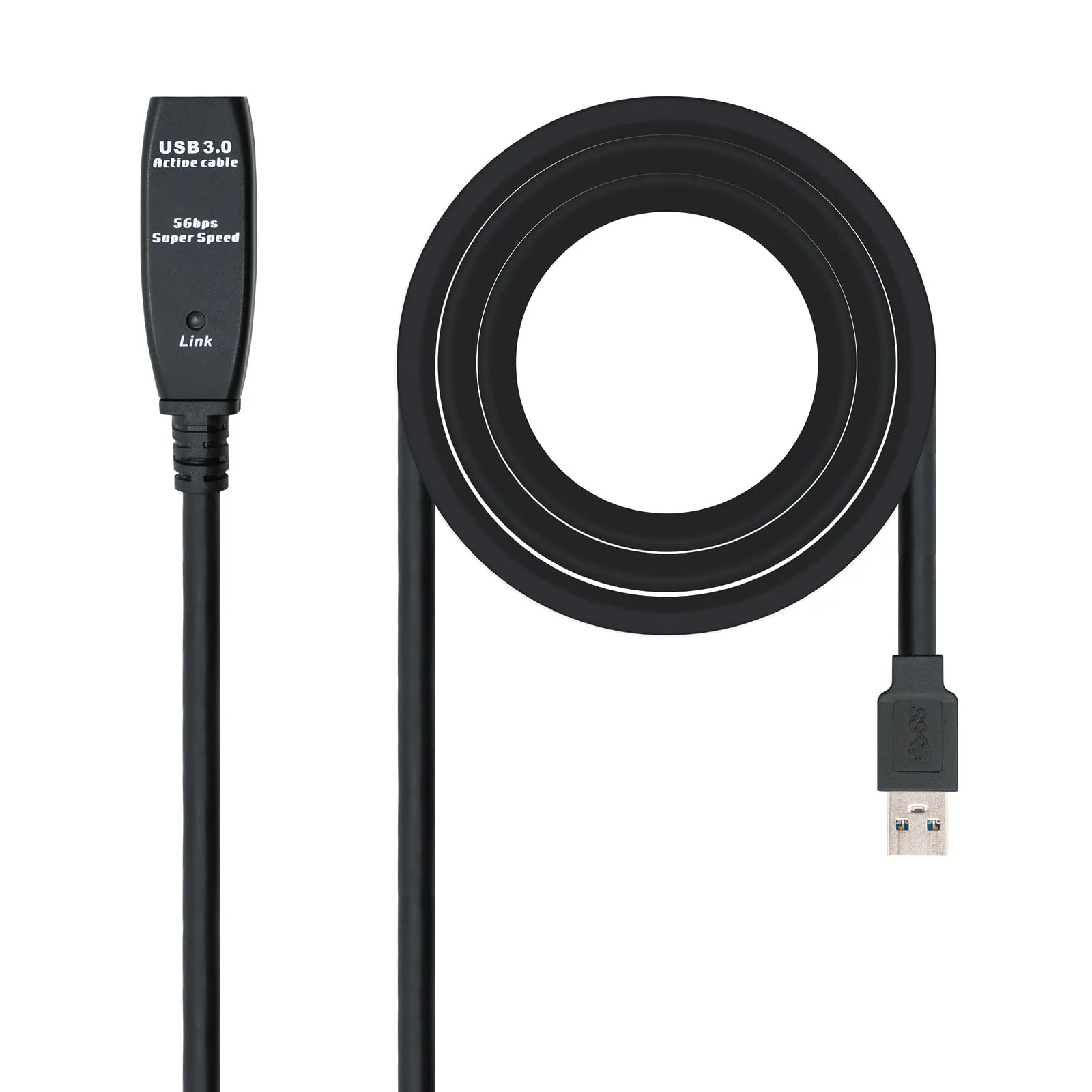 Prolunga amplificata USB 3.0 Nanocavo A/M-A/H 5m - immagine 1