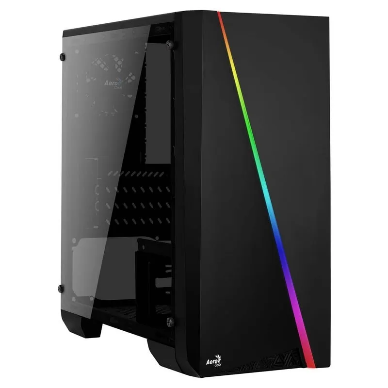 Aerocool Cylon Mini RGB USB 3.0 con finestra nera - immagine 1
