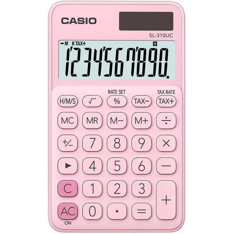 Casio SL-310UC My Style Calcolatrice Rosa - immagine 1