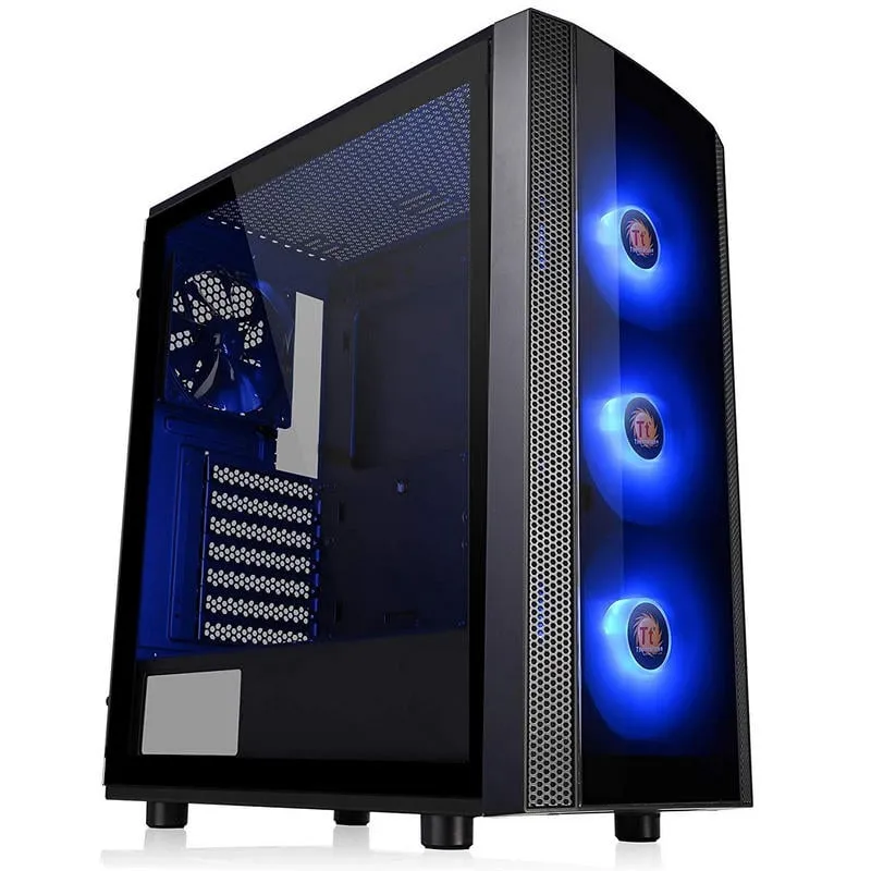 Thermaltake Versa J25 TG RGB USB 3.0 in vetro temperato - immagine 1