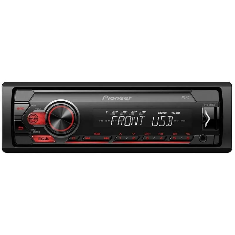 Pioneer MVH-S110UB Ricevitore multimediale per auto Nero 200 W - immagine 1