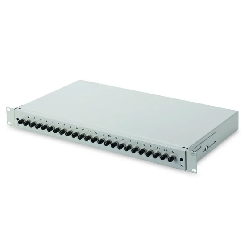 Scatola di giunzione per fibra ottica attrezzata Digitus ST OM3 - immagine 1