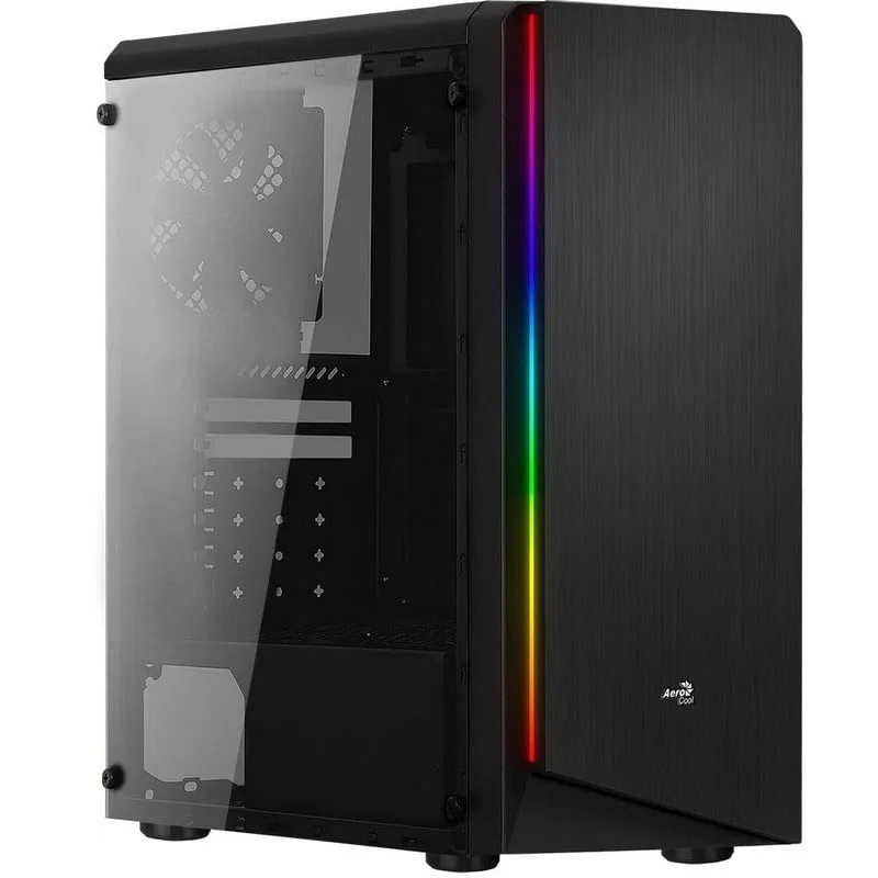 Aerocool RIFT RGB USB 3.0 con finestra nera - immagine 1