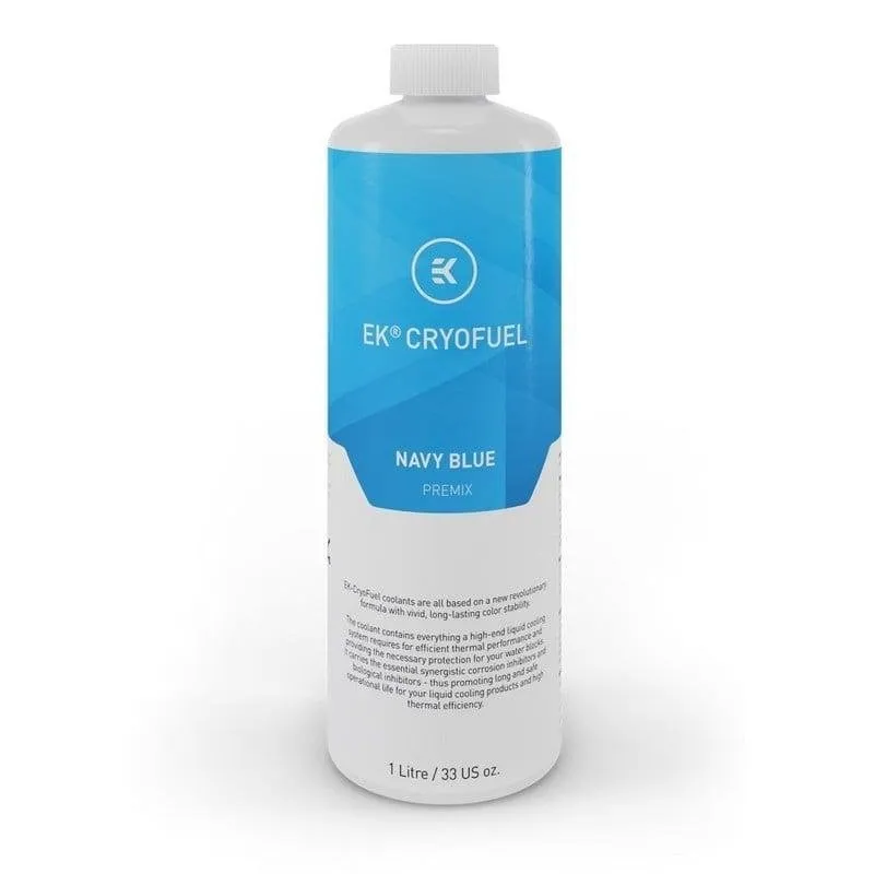 Raffreddamento Liquido EKWB EK-CryoFuel Navy Blue Premix 1000ml - immagine 1
