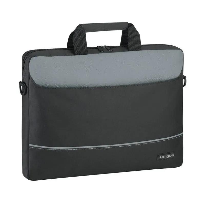 Targus Intellect Cartella per laptop con caricamento dall'alto fino a 15,6" Nero/Grigio - immagine 1