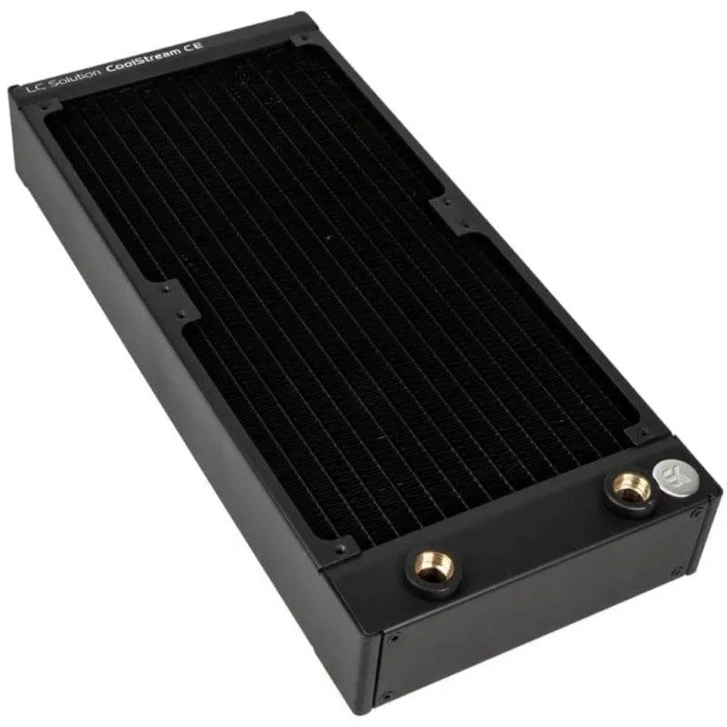 Refrigerazione Liquida EKWB EK-CoolStream CE 280 Radiatore 280mm Doppia Ventola - immagine 1