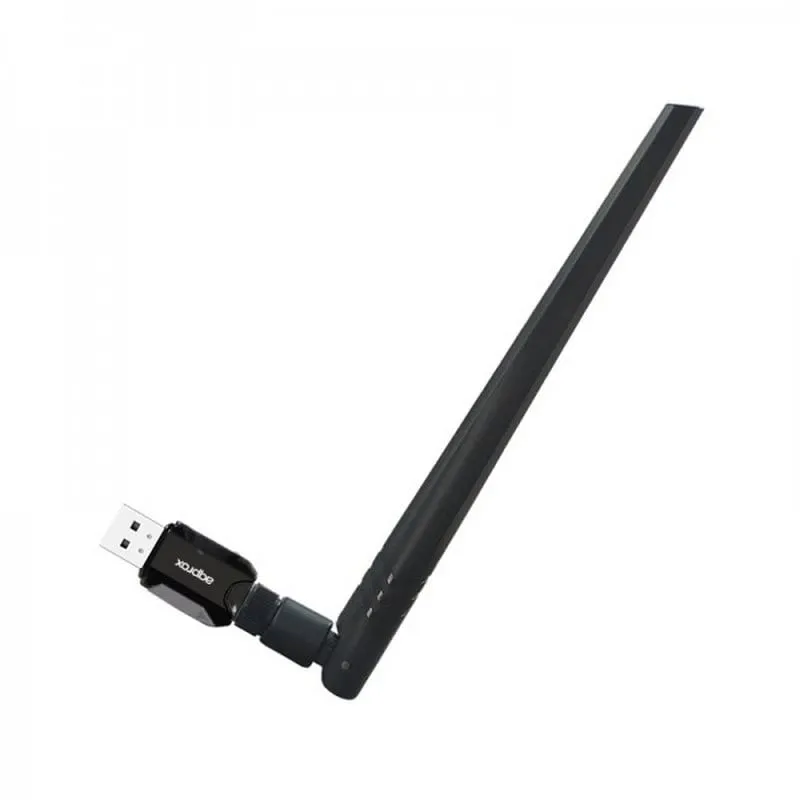 Adattatore WiFi APPUSB600DA approssimativo con antenna rimovibile da 5 dBi - immagine 1