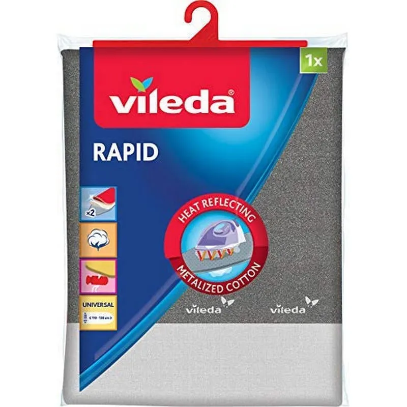Vileda Rapid Copertura superiore dell'asse da stiro Cotone Grigio - immagine 1