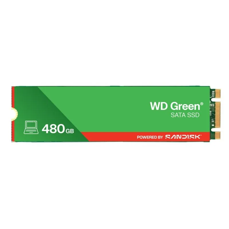 SSD M.2 2280 WD Green SATA da 480 GB - immagine 1