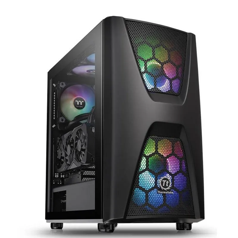 Thermaltake Commander C34 TG ARGB Edition Vetro temperato USB 3.0 - immagine 1