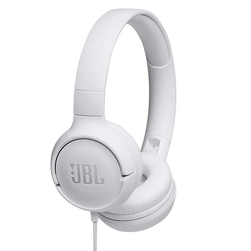 Cuffie JBL Tune 500 con microfono bianche - immagine 1
