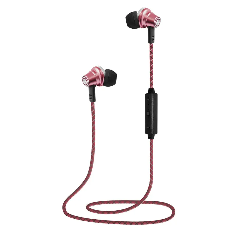 Cuffie sportive Bluetooth Lauson EH219 Rosa - immagine 1