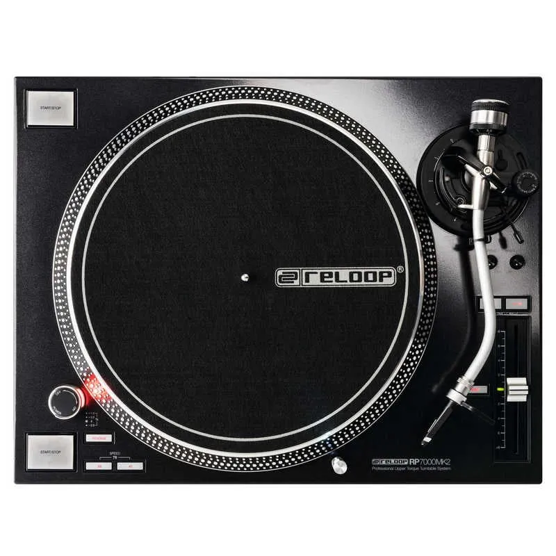 Reloop RP-7000 MK2 Giradischi DJ a trazione diretta nero - immagine 1