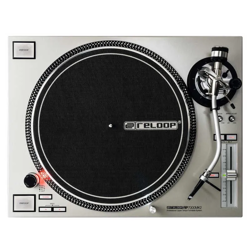 Reloop RP-7000 MK2 Giradischi DJ a trazione diretta Argento - immagine 1