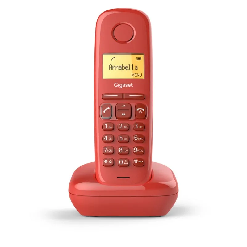 Telefono Gigaset A170 Dect Rosso - immagine 1