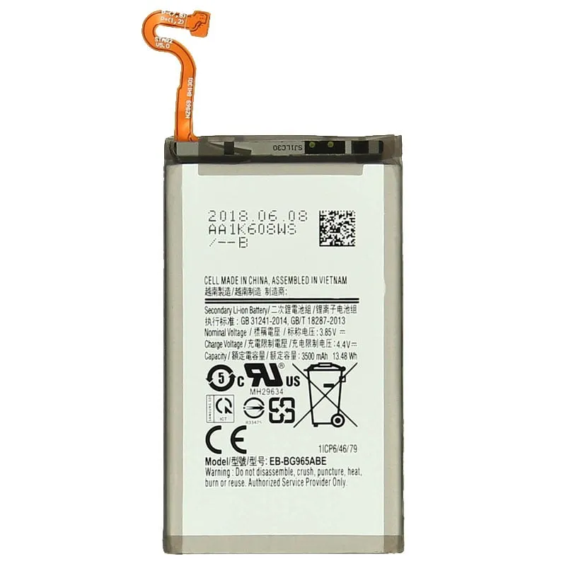 Batteria compatibile Avizar EB-BG965ABE 3500 mAh per Samsung Galaxy S9 Plus - immagine 1