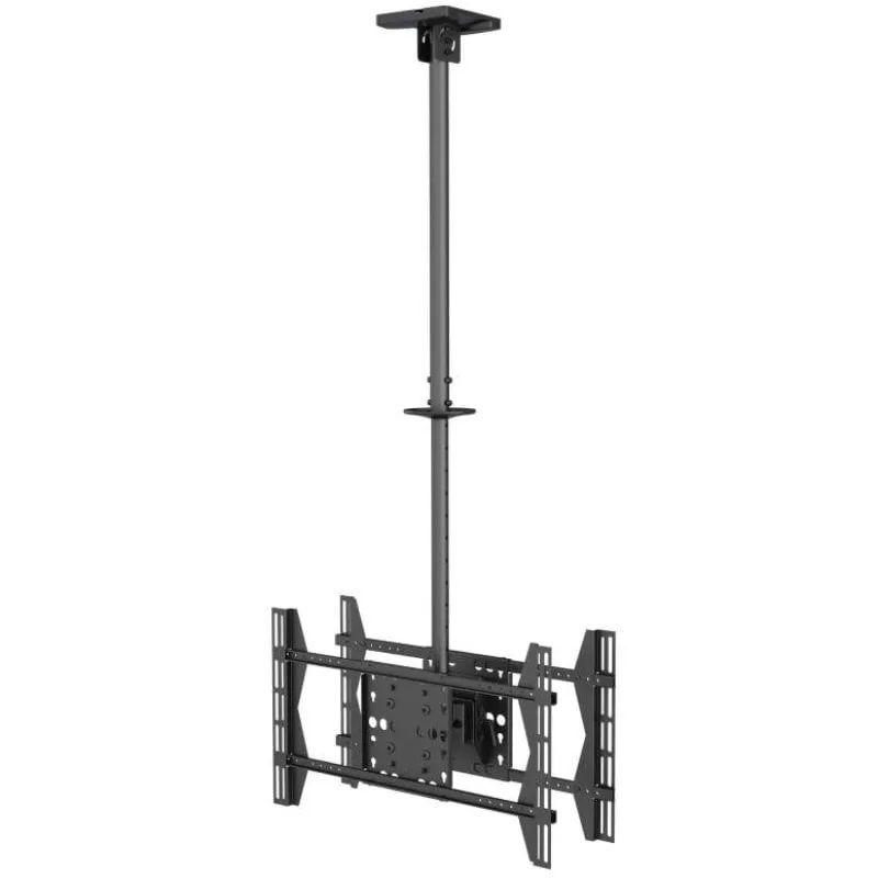 Equipaggia 650370 Supporto da soffitto per TV doppia 32"/65" VESA 600x400 Max 80Kg - immagine 1
