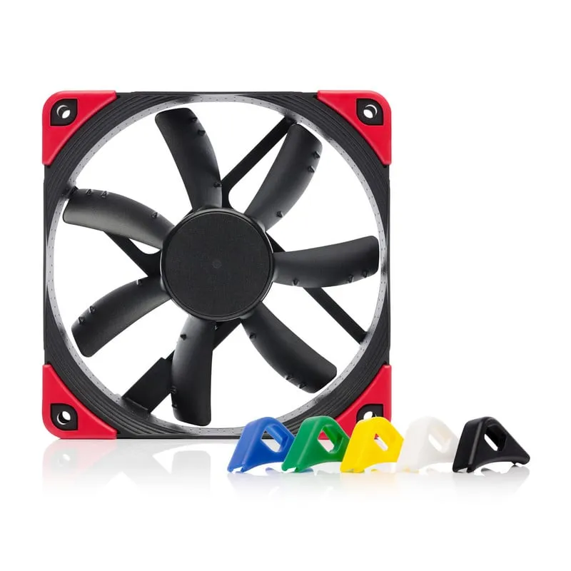 Noctua NF-S12A PWM Chromax Nero Swap 120mm - immagine 1