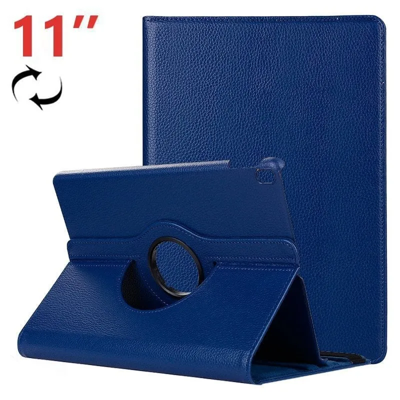 Custodia girevole in similpelle blu per iPad Pro 11" - immagine 1
