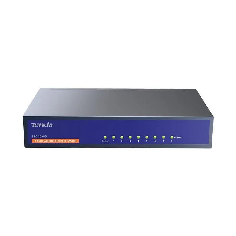 Tenda TEG1008D Switch 8 porte 10/100/1000Mbps - immagine 1