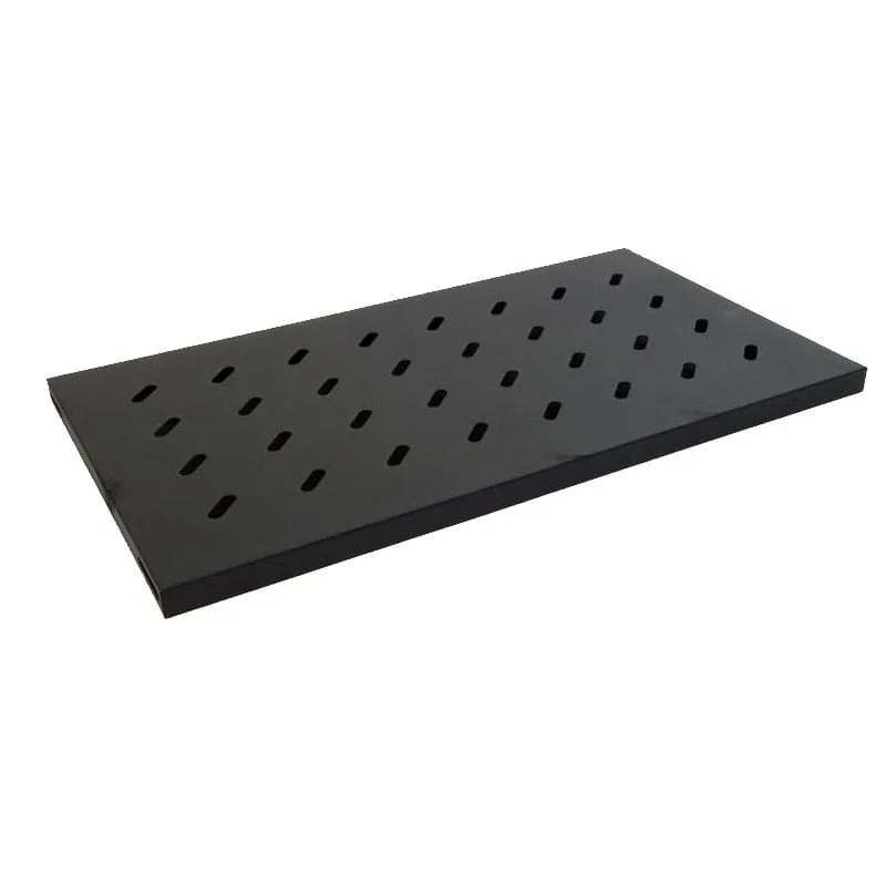 Vassoio fisso Powergreen 1U per armadio rack da parete da 19" con profondità di 45 cm - immagine 1