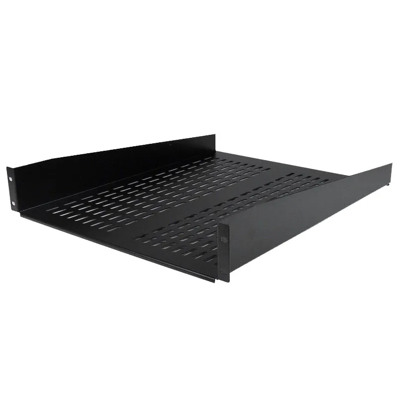 Vassoio corto Powergreen 2U per armadio rack da 19" con profondità di 37 cm - immagine 1