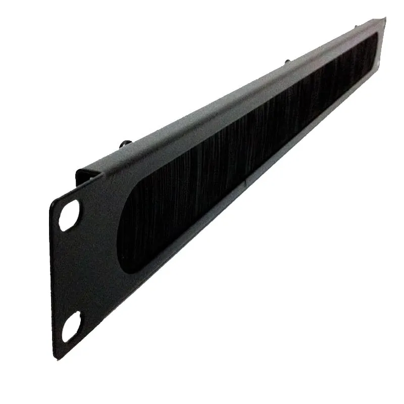 Spazzola passacavo Powergreen per armadio rack da 19". - immagine 1