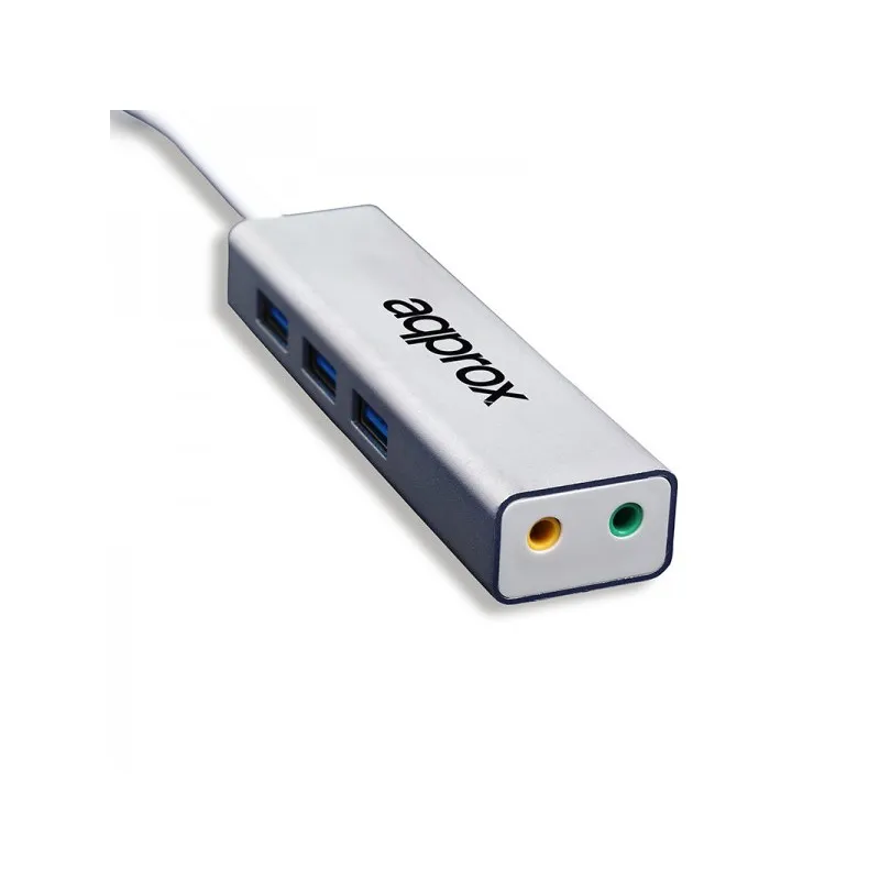 Scheda audio USB approssimativa + adattatore HUB USB 3.0 - immagine 1