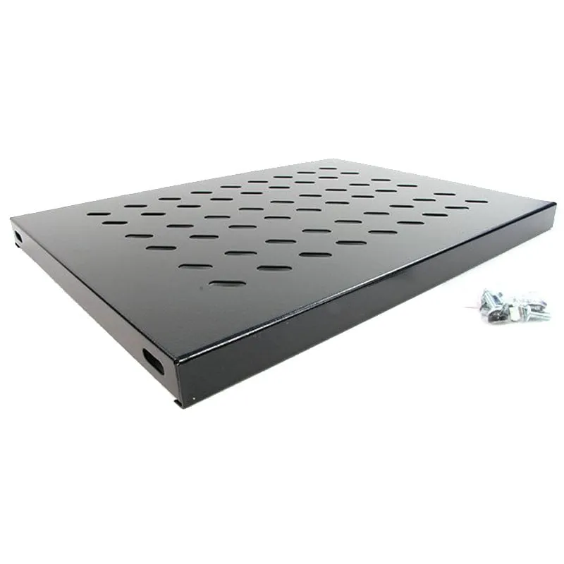 Ripiano fisso Powergreen 1U per armadio rack da 19" con profondità 60 cm - immagine 1