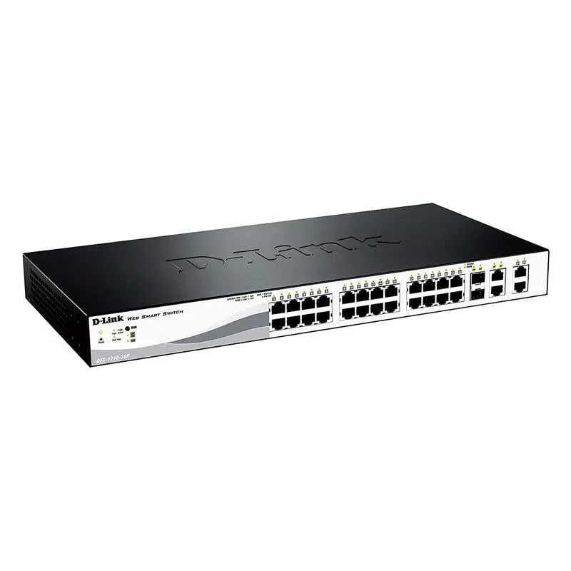 D-Link DES-1210-28P switch di rete Gestito L2 Supporto Power over Ethernet (PoE) - immagine 1