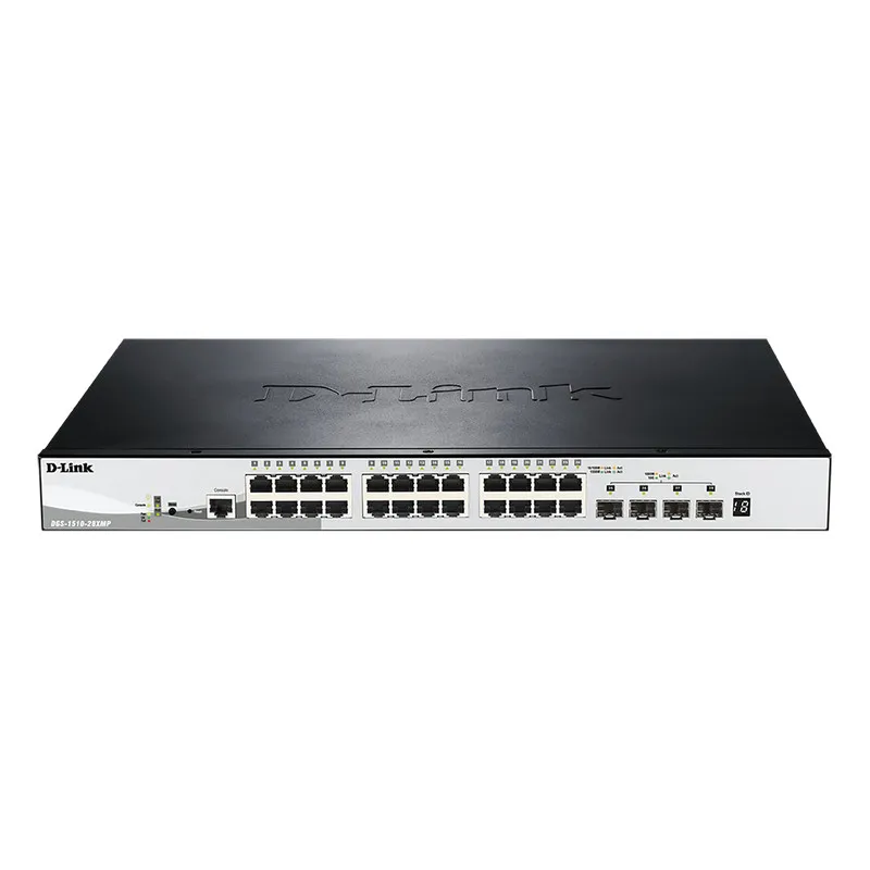 Switch D-Link DGS-1510-28XMP 24 porte Gigabit + 4 SFP - immagine 1
