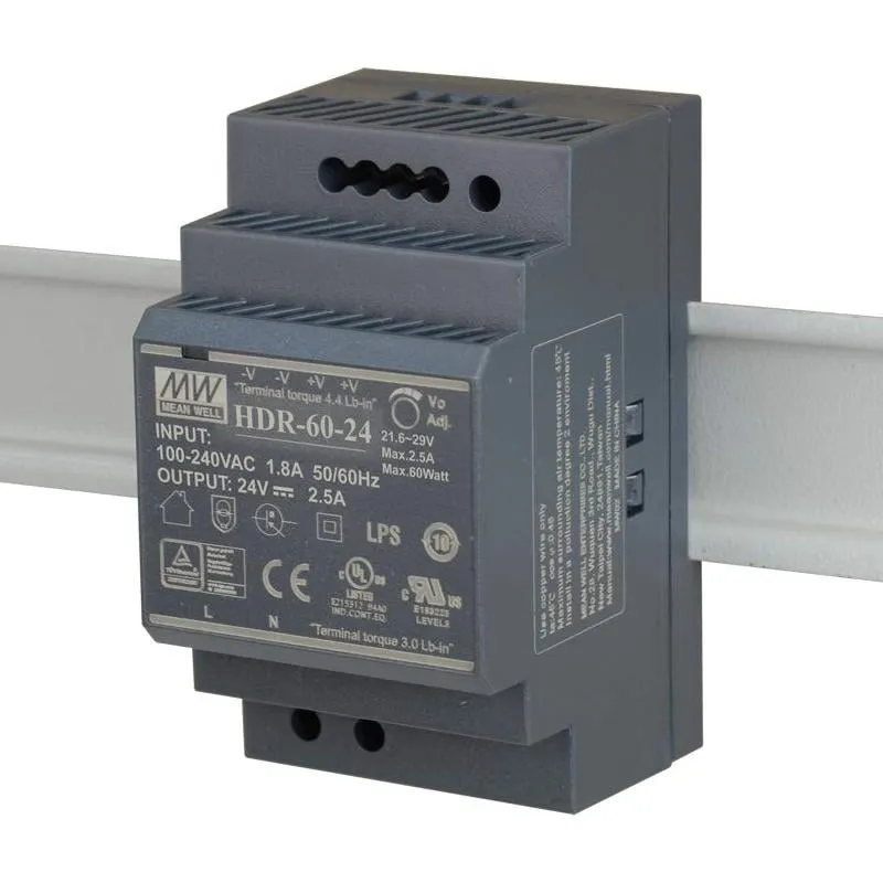 Alimentatore D-Link DIS-H60-24 da 60 W compatibile con Switch DIS-100G / DIS-300G - immagine 1