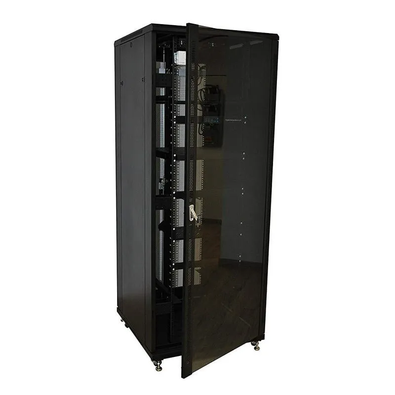 Armadio rack MicroConnect 19" 27HU 600x800 - immagine 1