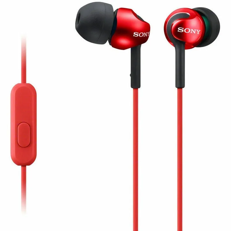 Sony MDR-EX110AP Auricolari Rosse - immagine 1