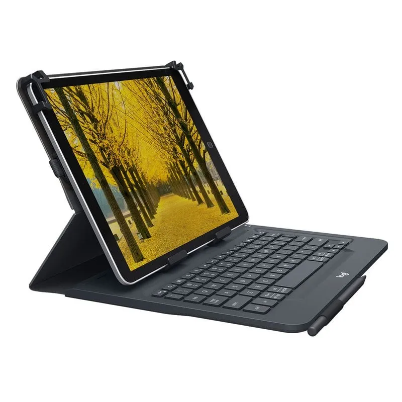 Logitech Universal Folio Nero Bluetooth QWERTY Spagnolo - immagine 1