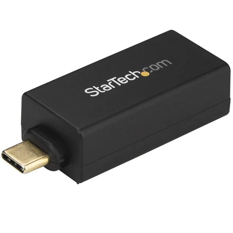 StarTech.com Adattatore Ethernet USB C - Adattatore di rete NIC USB 3.0/USB 3.1 Tipo C a RJ45 - Adattatore USB-C a RJ45/LAN 1GbE - Compatible TB3/Windows/ MacBook Pro/Chromebook - immagine 1