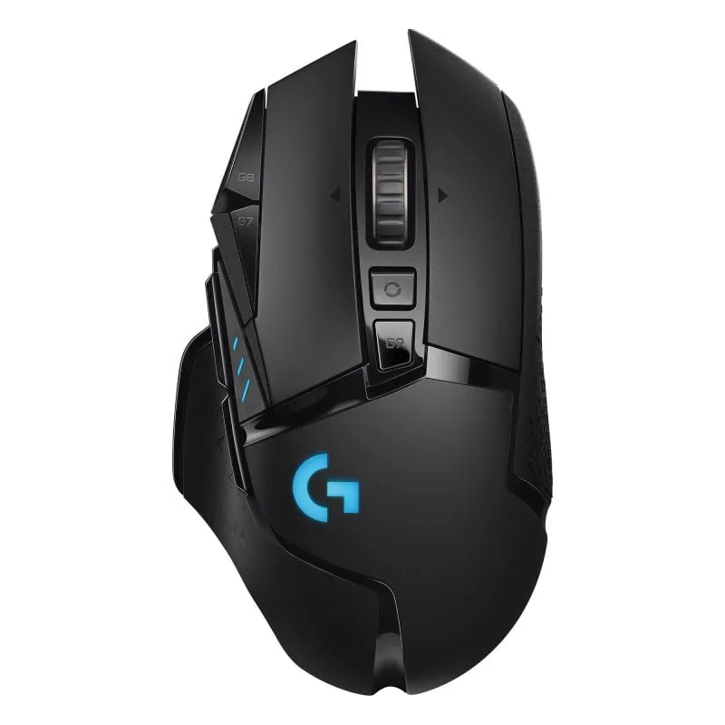 Logitech G Logitech G502 Mouse Gaming Wireless LIGHTSPEED, Sensore HERO 25K, 25600 DPI, RGB, Design Leggero, 11 Pulsanti Programmabili, Batteria Lunga Durata, Memoria Integrata, Compatibile PC/Mac/Laptop - immagine 1