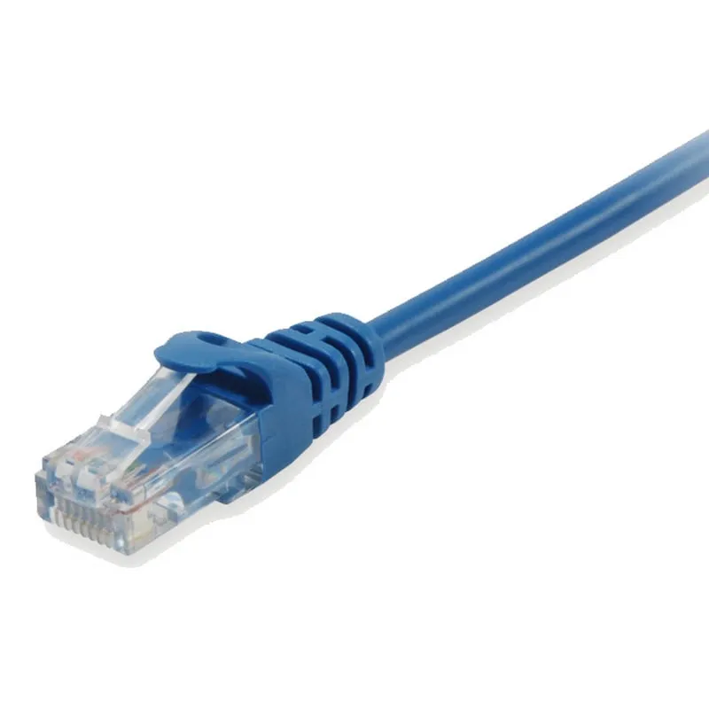 Equipaggia Cavo di Rete RJ45 U/UTP Cat.6 Blu 3m - immagine 1