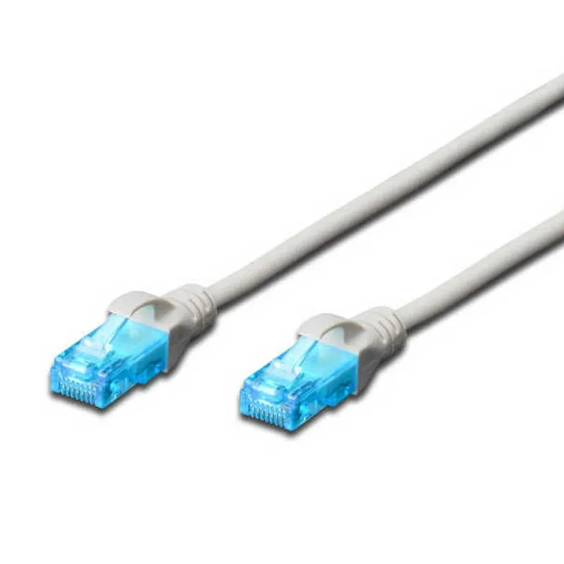 Digitus Cavo patch U/UTP CAT 5e 1m Grigio - immagine 1