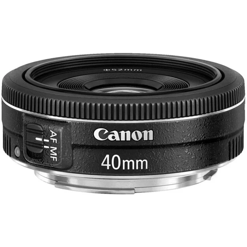 Obiettivo Canon EF 40mm F2.8 STM Pancake Montura EF Nero - immagine 1