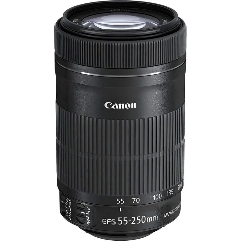 Canon EF-S 55-250mm f/4-5.6 IS STM SLR Teleobiettivo Nero - immagine 1