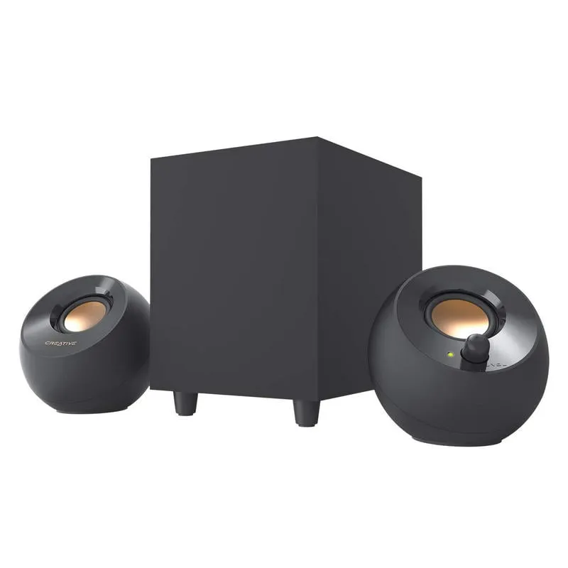 Altoparlanti Creative Pebble Plus 2.1 neri - immagine 1